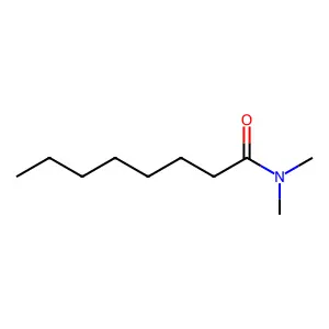 N,N-二甲基辛酰胺 structure
