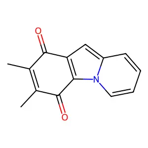 2,3-Dimethylpyrido[1,2-a]indole-1,4-dione structure