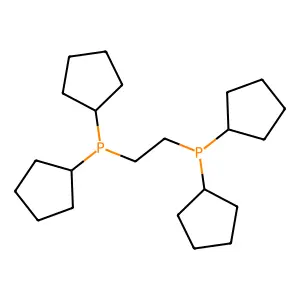 Phosphine, 1,2-ethanediylbis[dicyclopentyl- structure