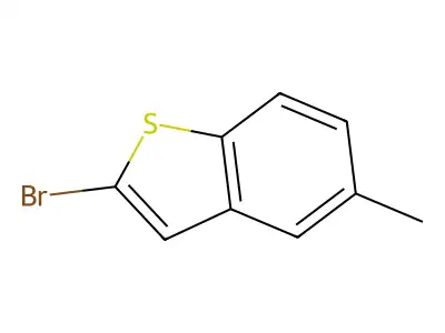 2-Bromo-5-methyl-1-benzothiophene structure