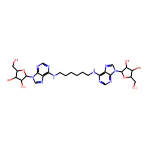 Adenosine, N,N''-1,6-hexanediylbis- structure