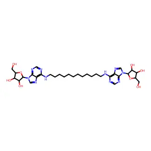 bis(N(6)-adenosyl)dodecane structure