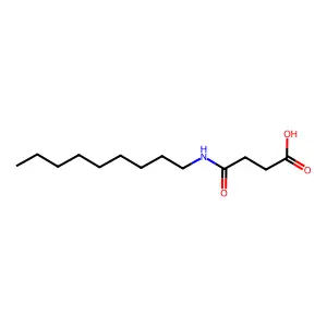 Butanoic acid, 4-(nonylamino)-4-oxo- structure