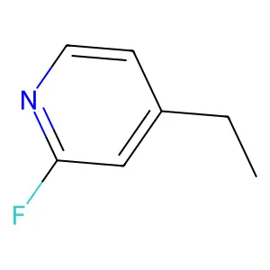 4-Ethyl-2-fluoropyridine structure