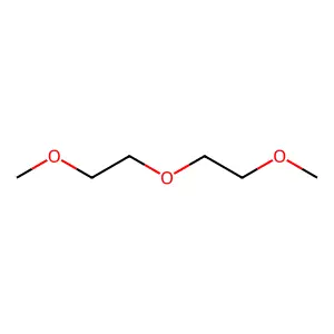 二乙二醇二甲醚 structure