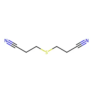 beta,beta'-Thiodipropionitrile structure