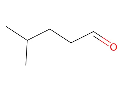 4-甲基戊醛 structure