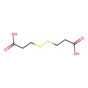 3,3'-二硫代二丙酸 structure