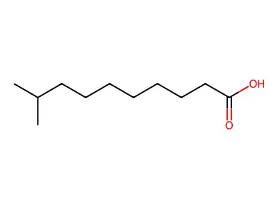 9-Methyldecanoic acid structure