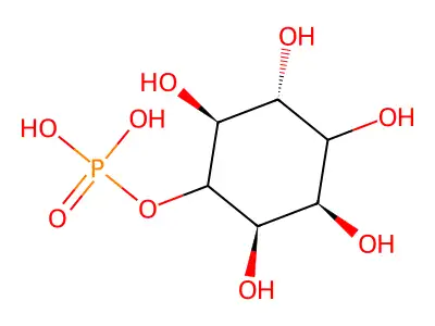 1D-myo-inositol 6-phosphate structure