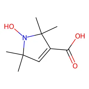 3-Carboxy-2,2,5,5-tetramethylpyrroline-1-oxyl structure
