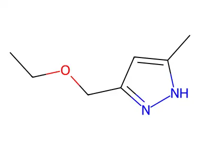 5-(ethoxymethyl)-3-methyl-1H-pyrazole structure