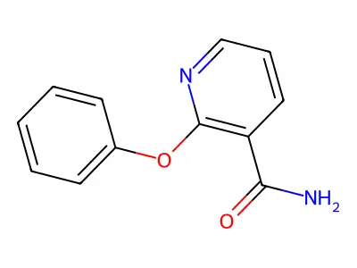 2-Phenoxynicotinamide structure