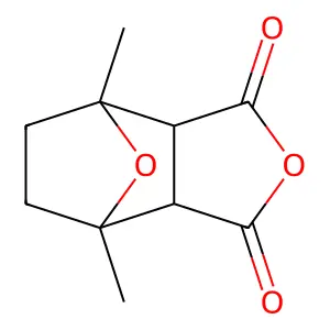 4,7-Epoxyisobenzofuran-1,3-dione, hexahydro-4,7-dimethyl- structure