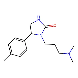2-Imidazolinone, 1-(3-(dimethylamino)propyl)-5-p-tolyl- structure