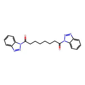 1,8-Bis(benzotriazol-1-yl)octane-1,8-dione structure