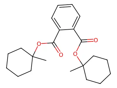 Bis(methylcyclohexyl) phthalate structure