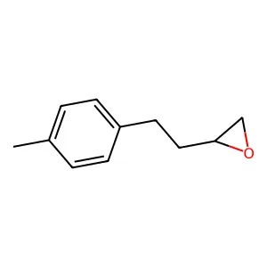 p-Methylphenylbutylene oxide structure