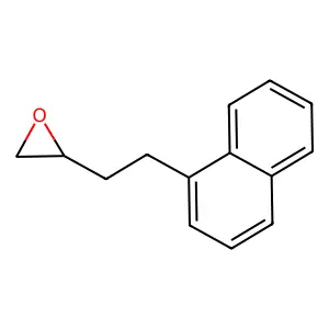 Oxirane, 2-(2-(1-naphthalenyl)ethyl)- structure