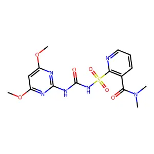 烟嘧磺隆 structure