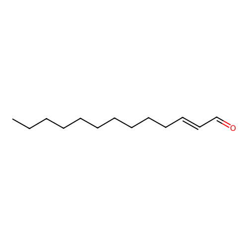 2-Tridecenal structure