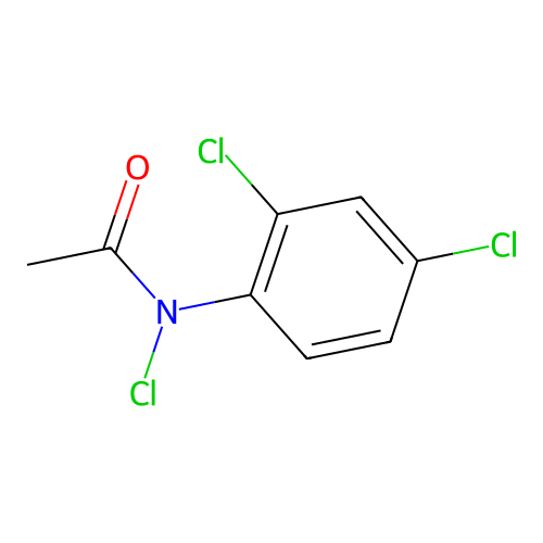 N-Chlor-2,4-dichloracetanilid structure
