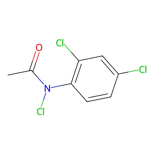 N-氯-N-(2,4-二氯苯基)乙酰胺 structure