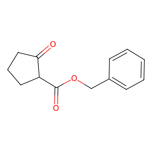 Benzyl 2-oxocyclopentane-1-carboxylate structure