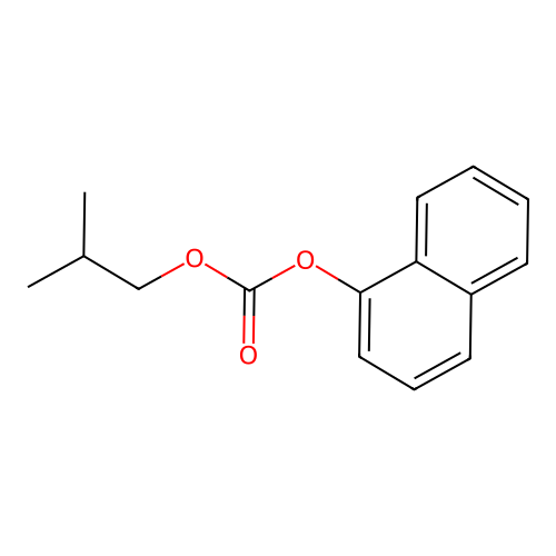 1-Naphthol, isoBOC structure