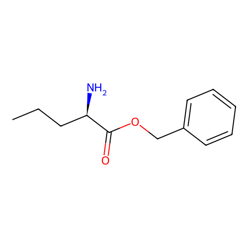 Benzyl D-norvalinate structure