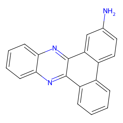 Dibenzo[a,c]phenazin-2-amine structure