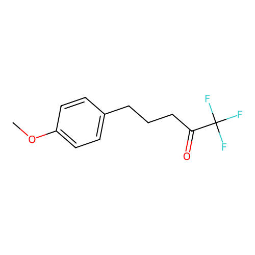 1,1,1-Trifluoro-5-(4-methoxy-phenyl)-pentan-2-one structure