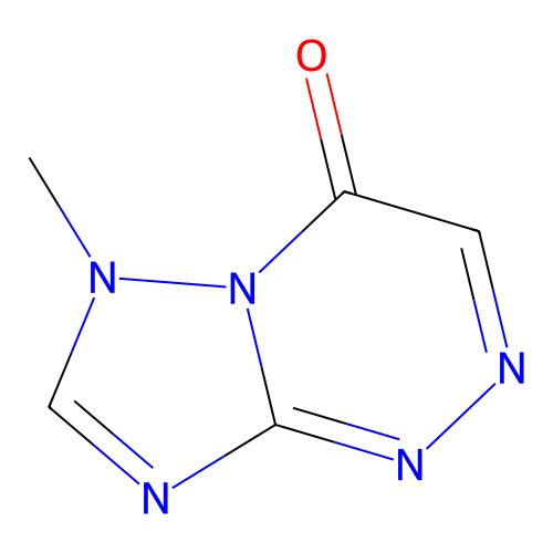 6-methyl[1,2,4]triazolo[5,1-c][1,2,4]triazin-4(6H)-one structure