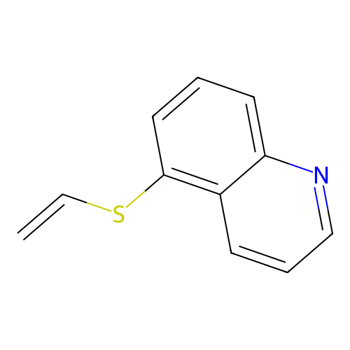 5-Vinylthioquinoline structure