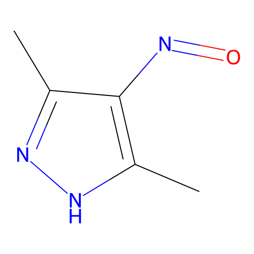 3,5-Dimethyl-4-nitroso-1H-pyrazole structure