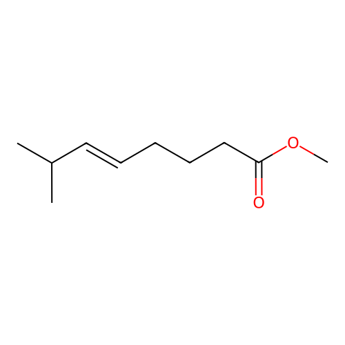 Methyl (E)-7-methyloct-5-enoate structure