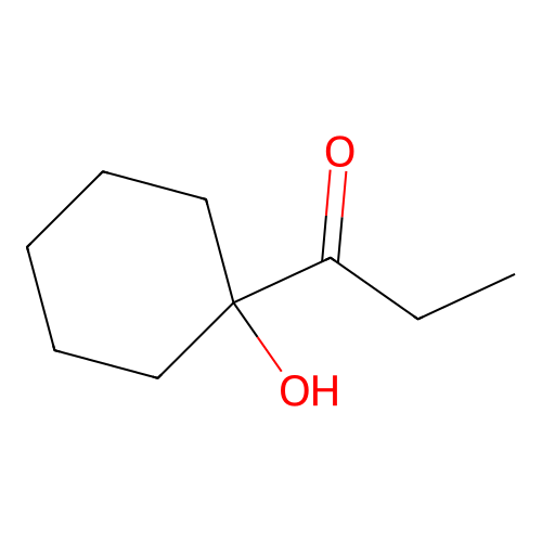 1-Propanone, 1-(1-hydroxycyclohexyl)- structure