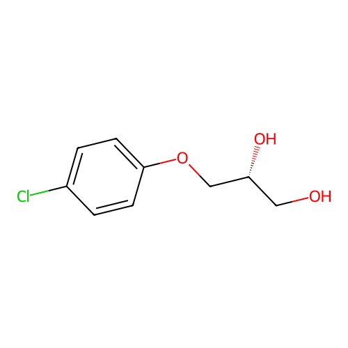 (R)-chlorphenesin structure