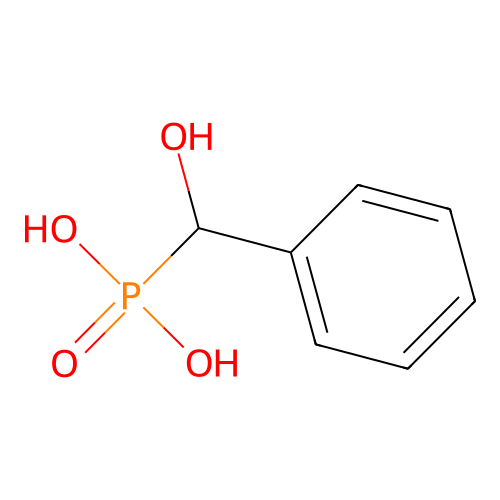 [Hydroxy(phenyl)methyl]phosphonic acid structure
