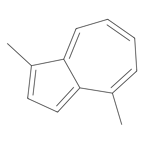 1,4-Dimethyl-azulene structure