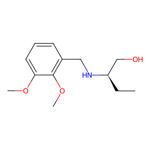(2R)-2-{[(2,3-Dimethoxyphenyl)methyl]amino}butan-1-OL structure
