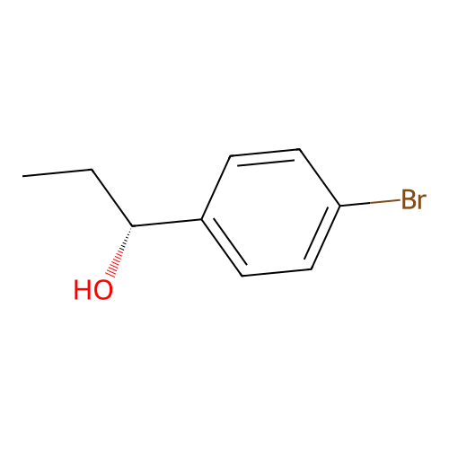 (R)-1-(4-Bromophenyl)-1-propanol structure