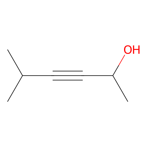 3-Hexyn-2-ol, 5-methyl- structure