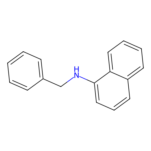N-benzylnaphthalen-1-amine structure