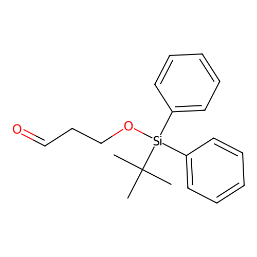 Propanal, 3-[[(1,1-dimethylethyl)diphenylsilyl]oxy]- structure