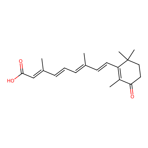 4-氧代视黄酸 structure