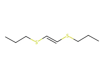 1,2-Bis(n-propylthio)ethene structure
