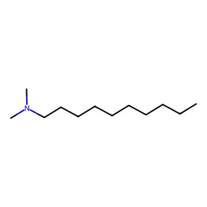 N,N-二甲基-N-癸胺 structure