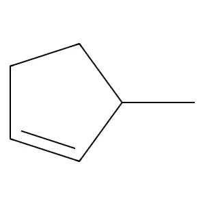 3-Methylcyclopentene structure