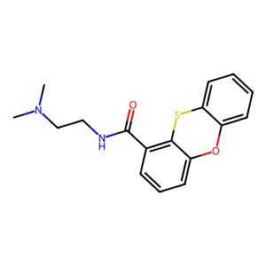 N-(2-二甲氨基乙基)-1-二苯并噁噻英甲酰胺 structure